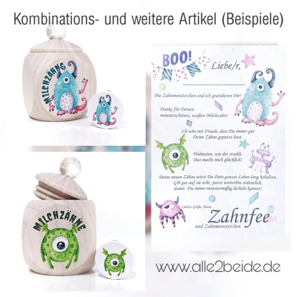 Monster(chen) türkis  MZD